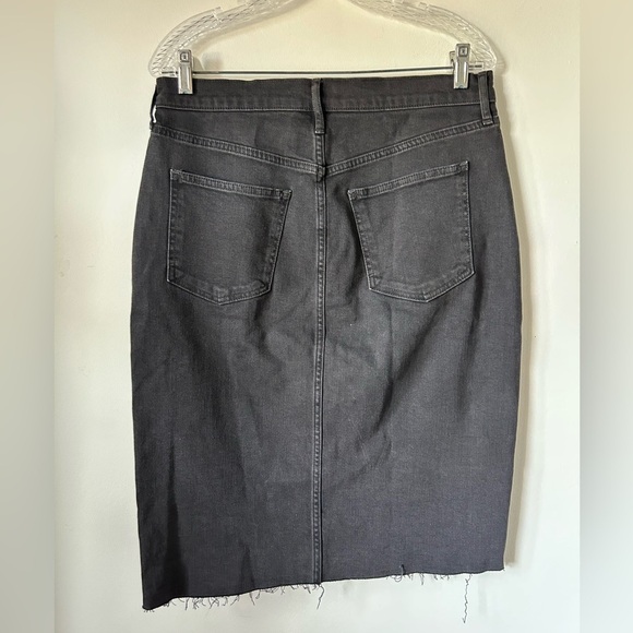 Gap Denim Black Pencil  Skirt - Picture 2 of 3